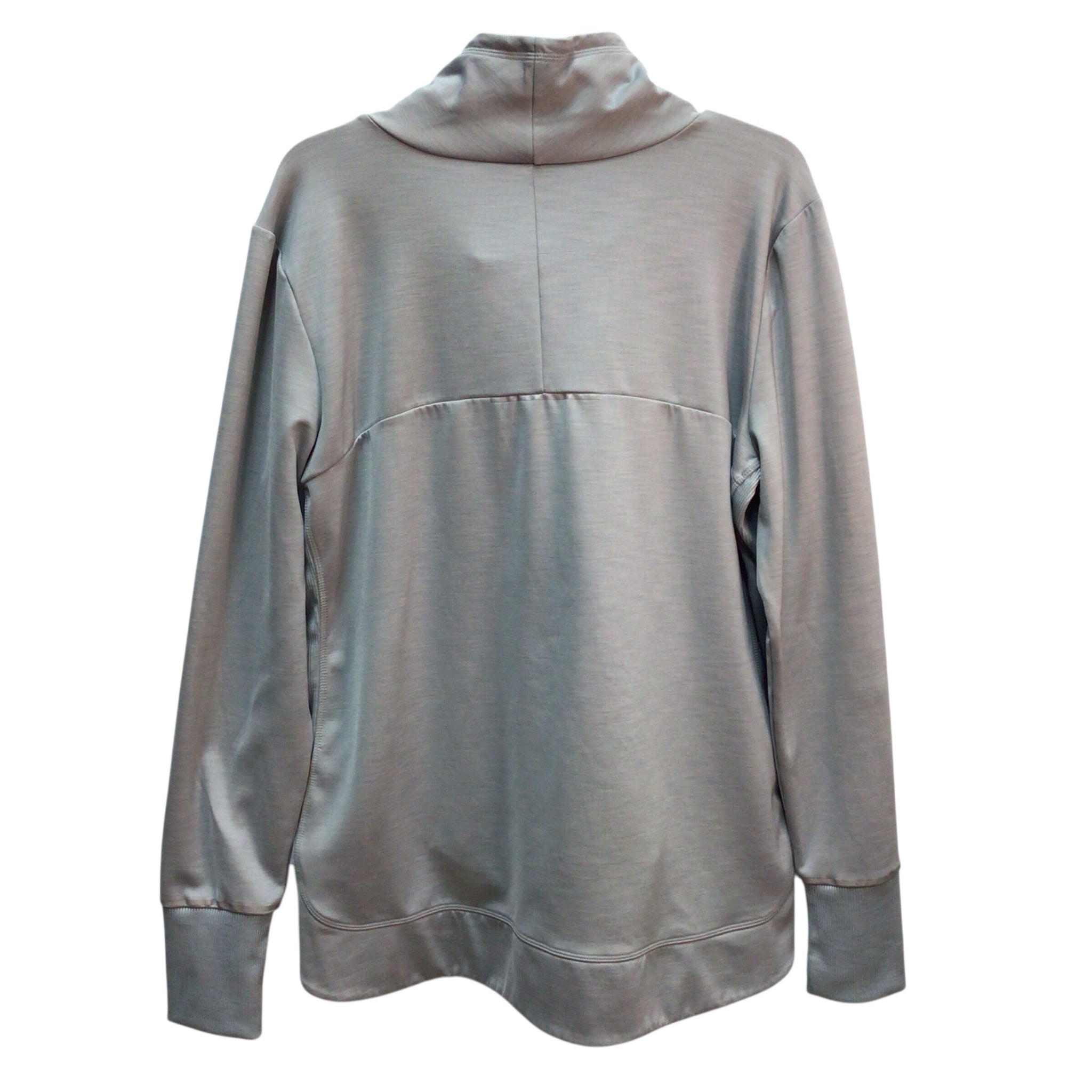 Athleta Blue Gray Long Sleeve Sweatshirt Size L