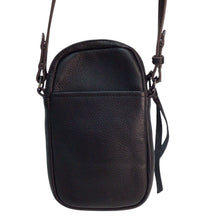 Load image into Gallery viewer, Aimee Kestenberg Leather Intention Phone Crossbody Bag  Wristlet Black