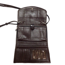 Load image into Gallery viewer, Brighton Crossbody Wallet Bag Brown