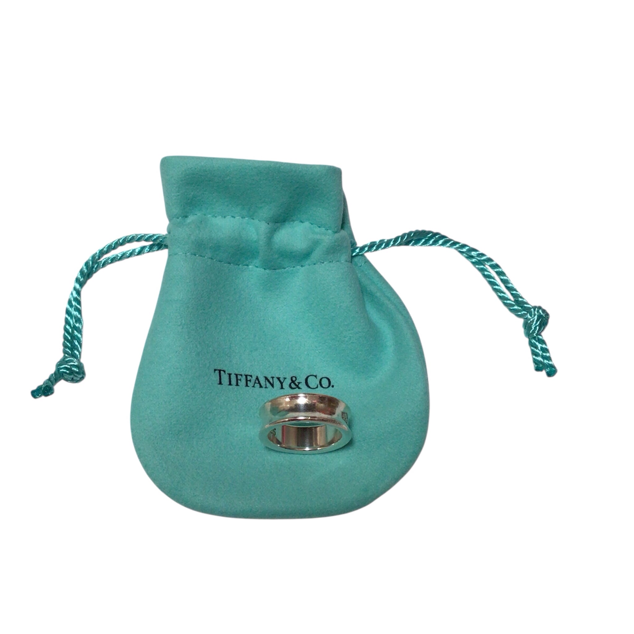 Tiffany & Co 1837 Collection Sterling Silver Narrow Ring - Size 6