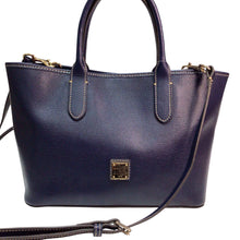 Load image into Gallery viewer, Dooney & Bourke Navy Blue  Satchel Crossbody Bag