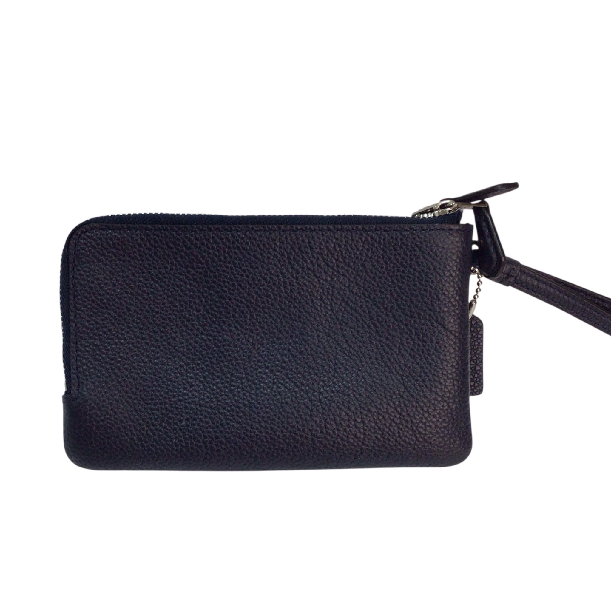 Coach Navy Wristlet