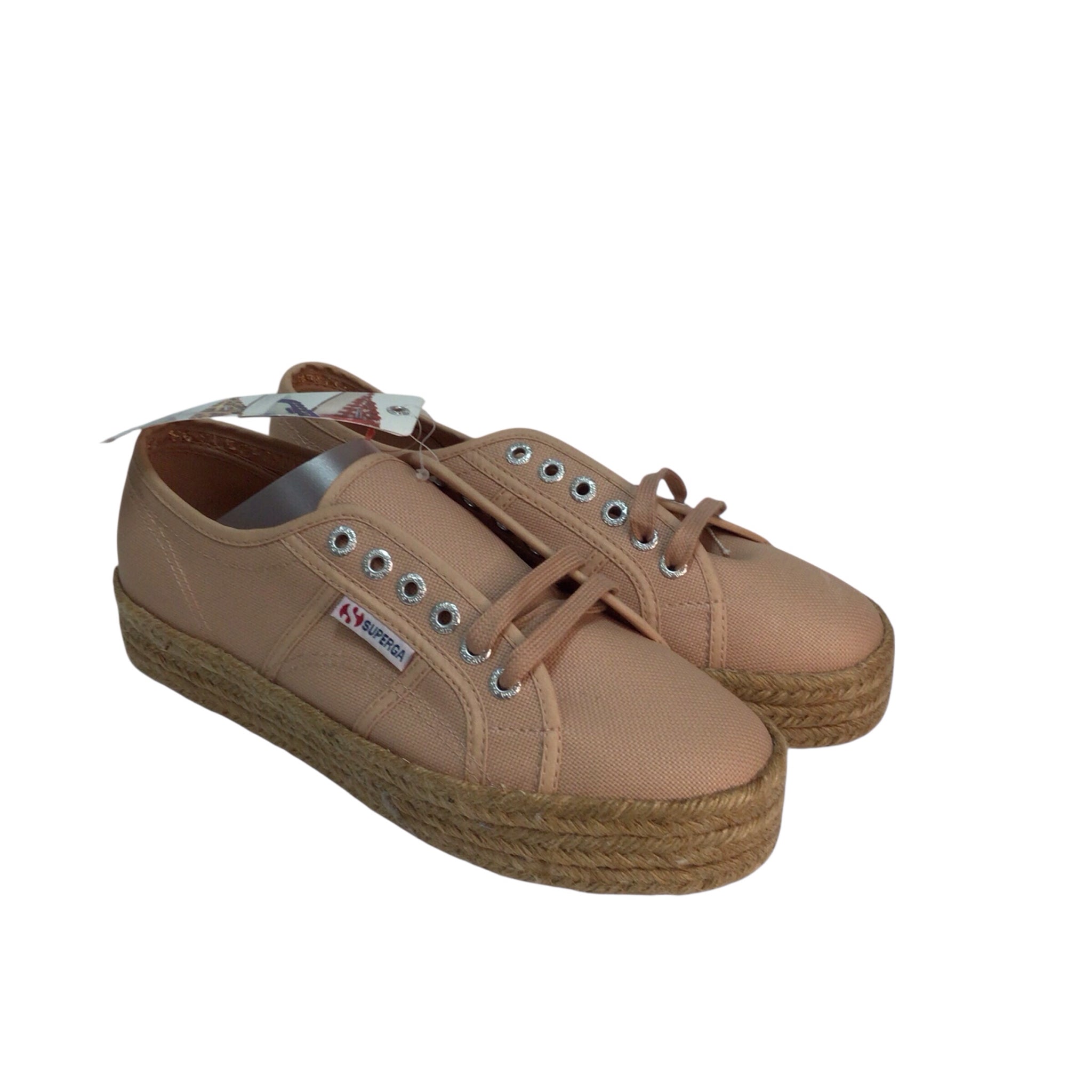 Superga Pink Sneakers Size 7 NWT