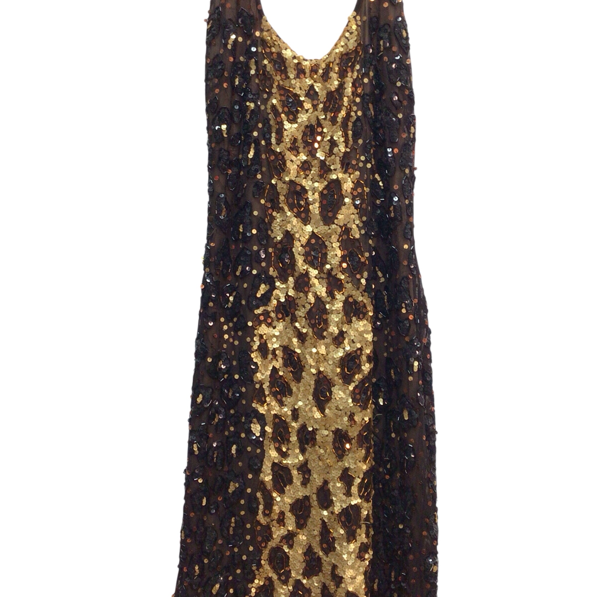 Tadashi Sequin Halter Dress Size XS