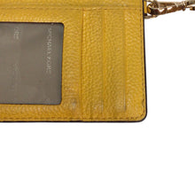Load image into Gallery viewer, Michael Kors Yellow Wristlet Wallet