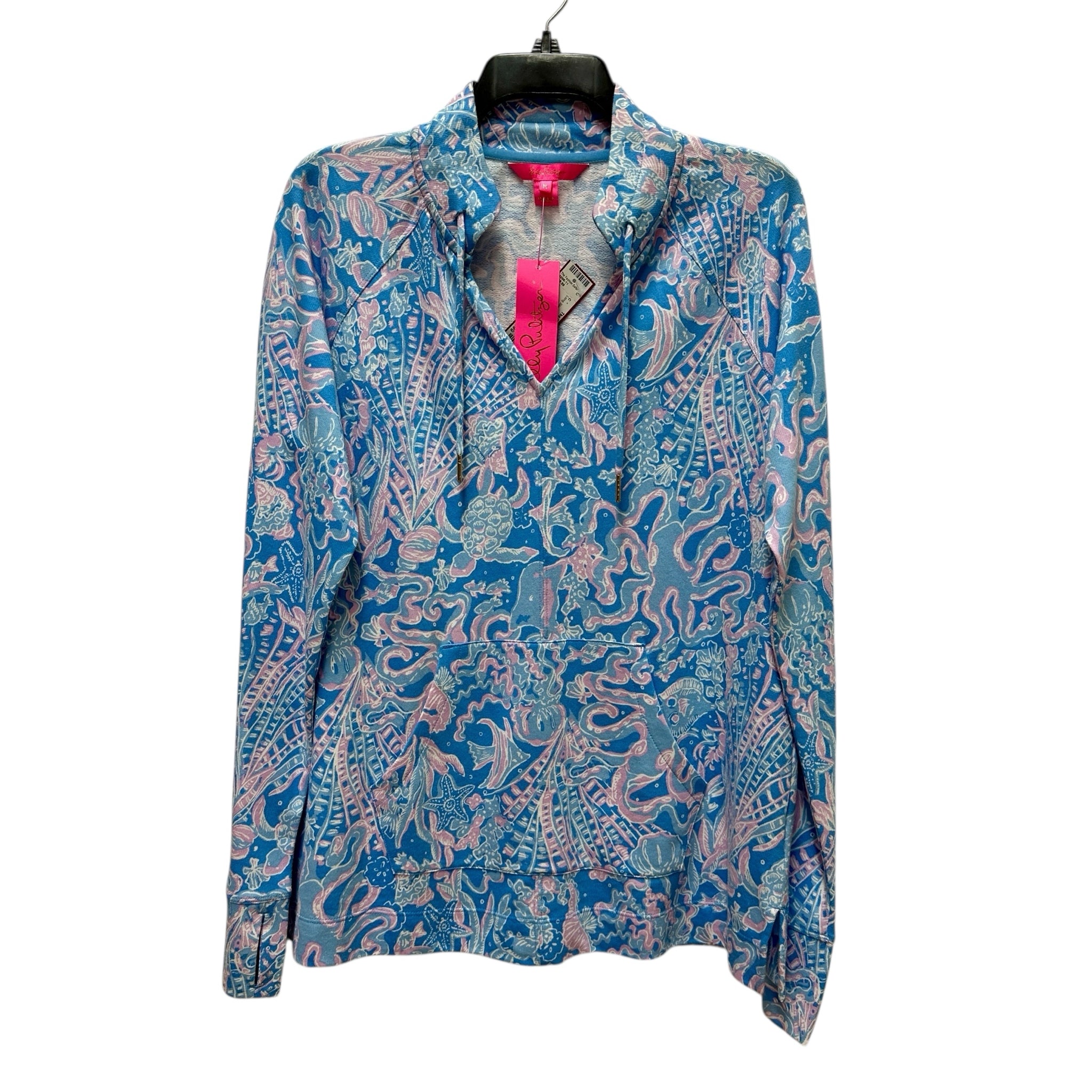 Lilly Pulitzer Size M Long Sleeve Cassi Popover Top