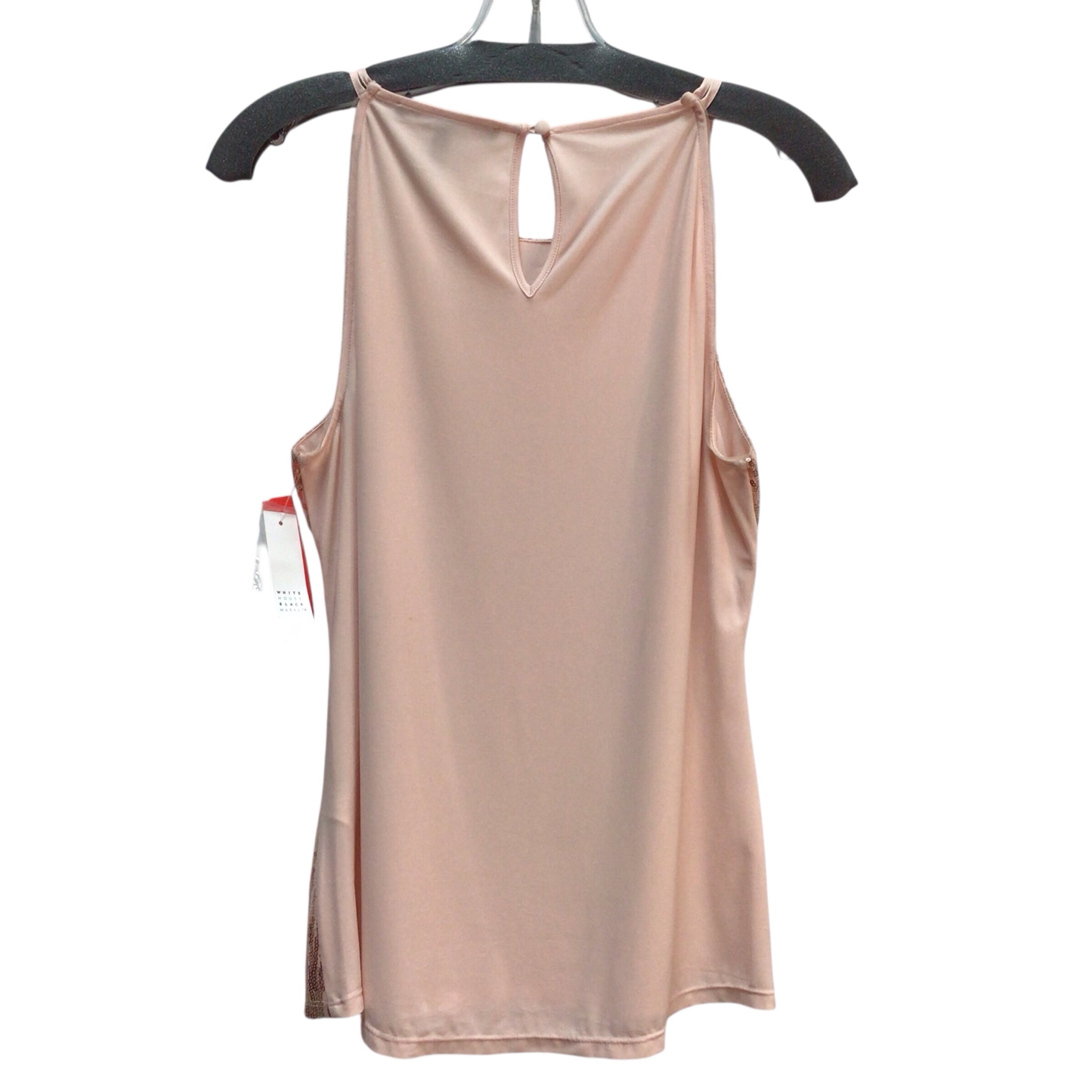 White House Black Market Sleeveless Sequined Top Size Small