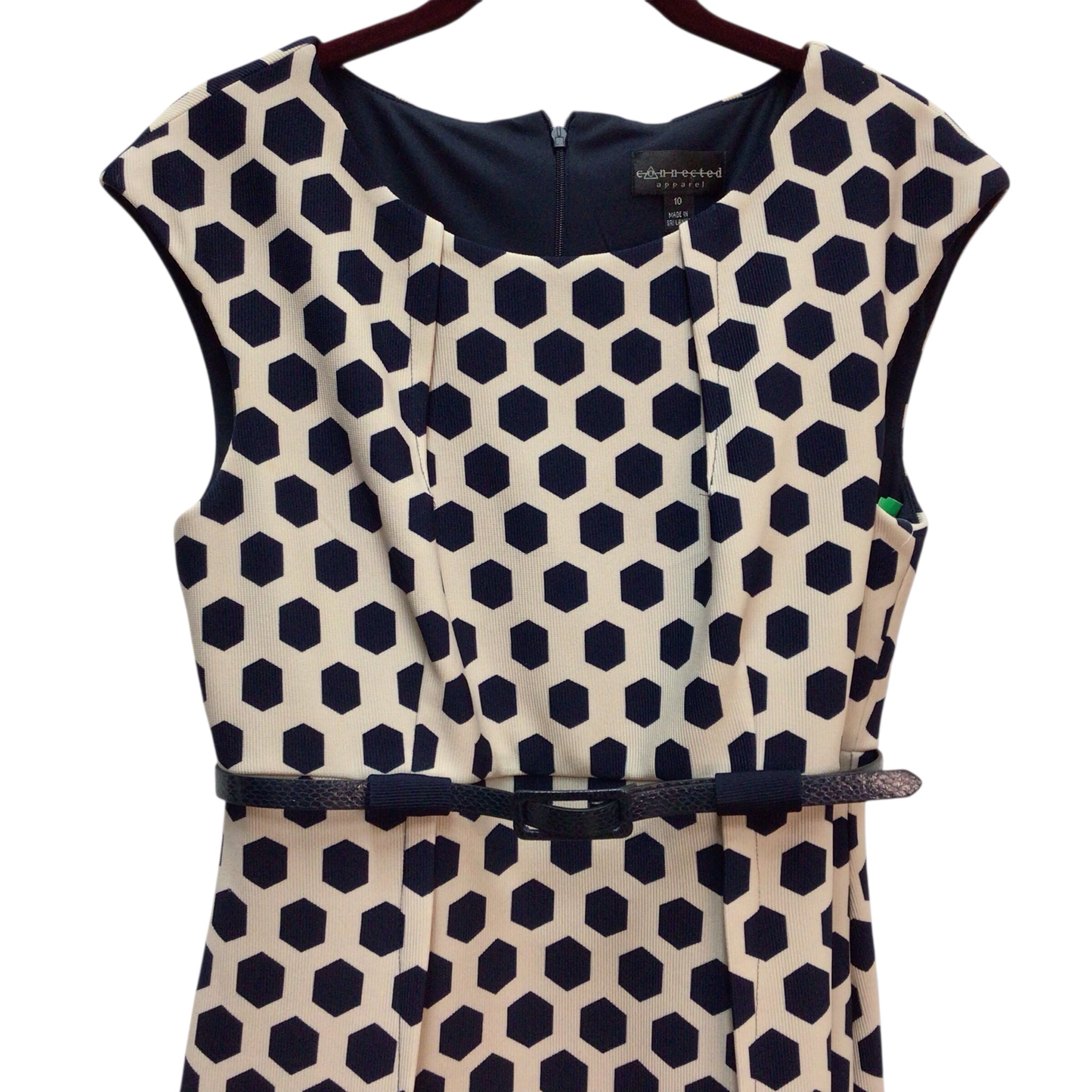 Connected Apparel Sleeveless Dress Size 10