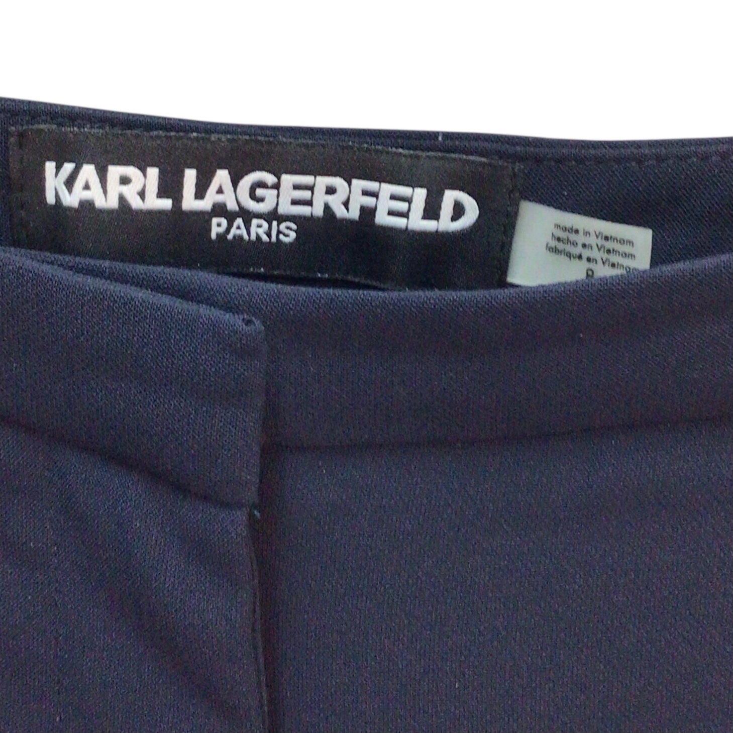 Karl Lagerfeld Navy Pants Size 8