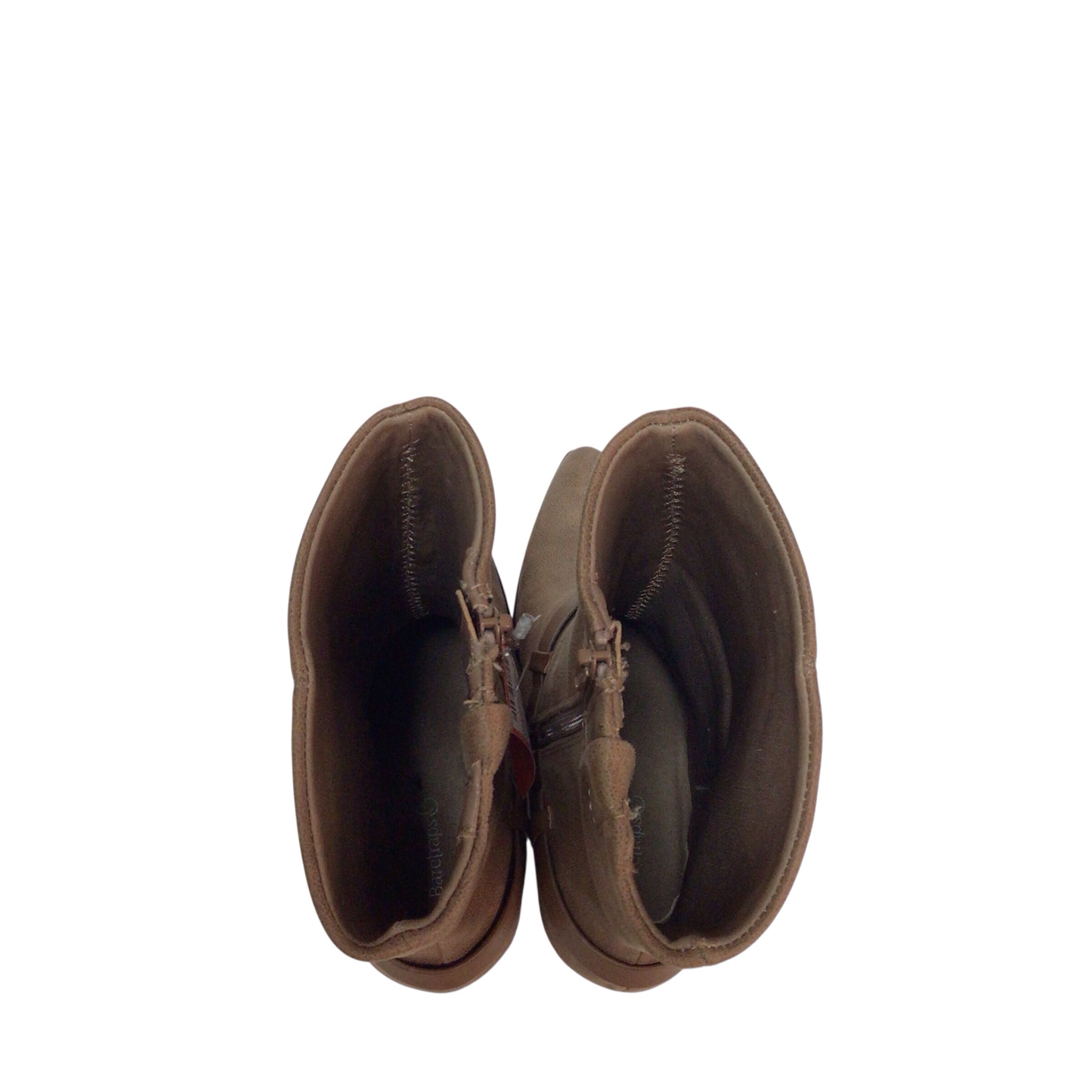 Baretraps "Yamura" Taupe Boots Size 6.5