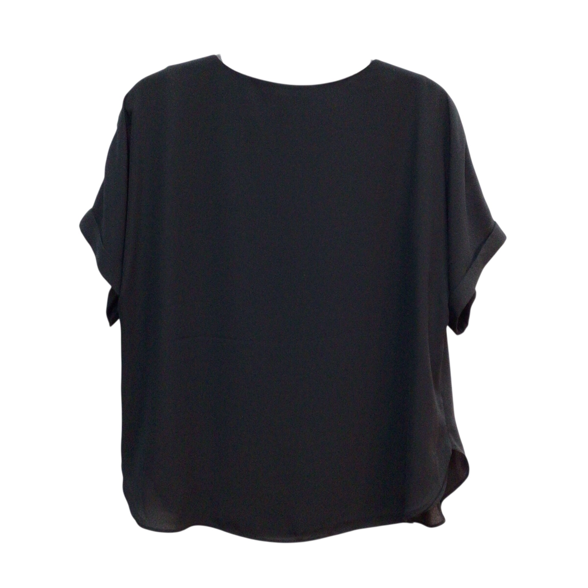 Lilly Pulitzer Black Short Sleeve Top Size S