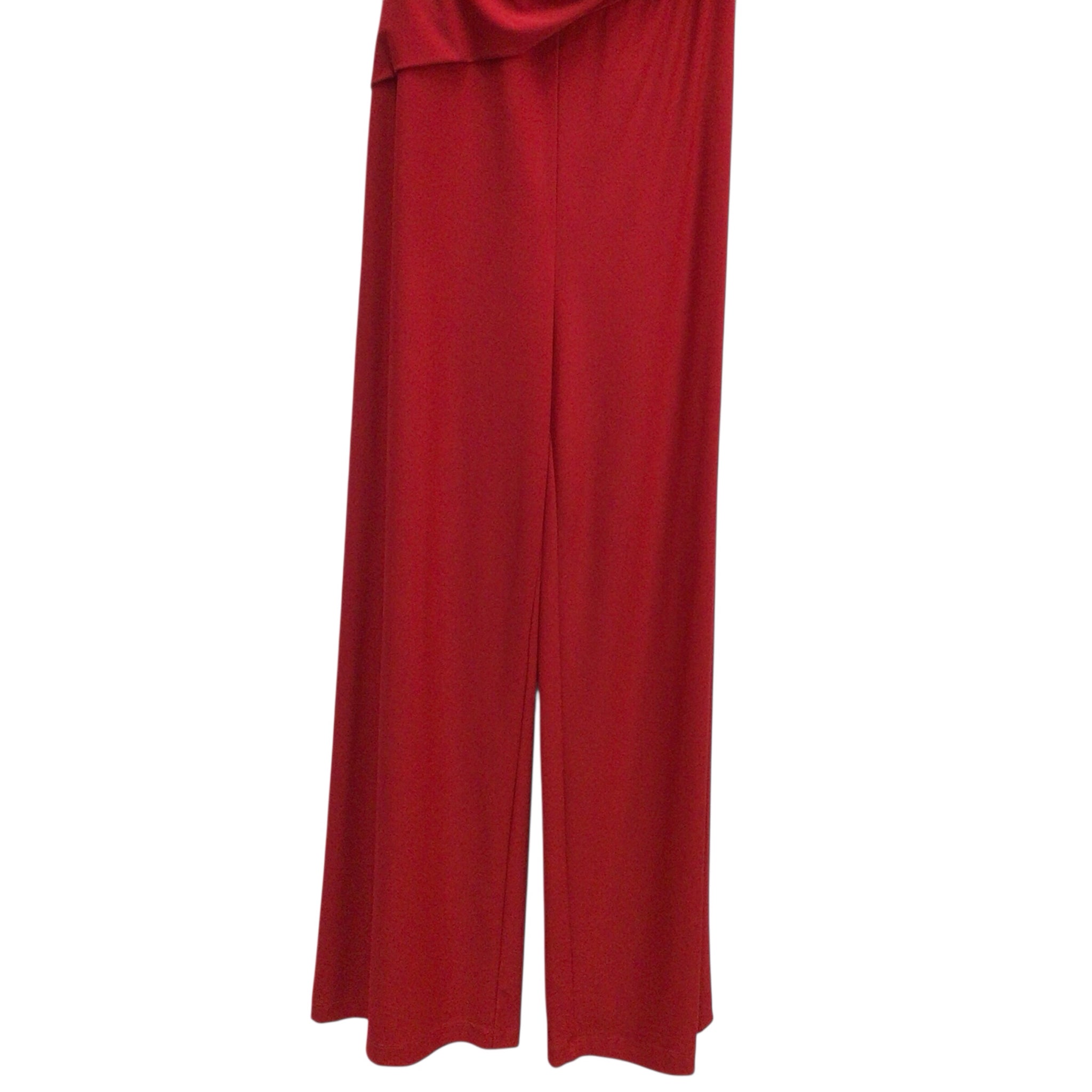 Ralph Lauren Red One-Shoulder Jumpsuit Size 4