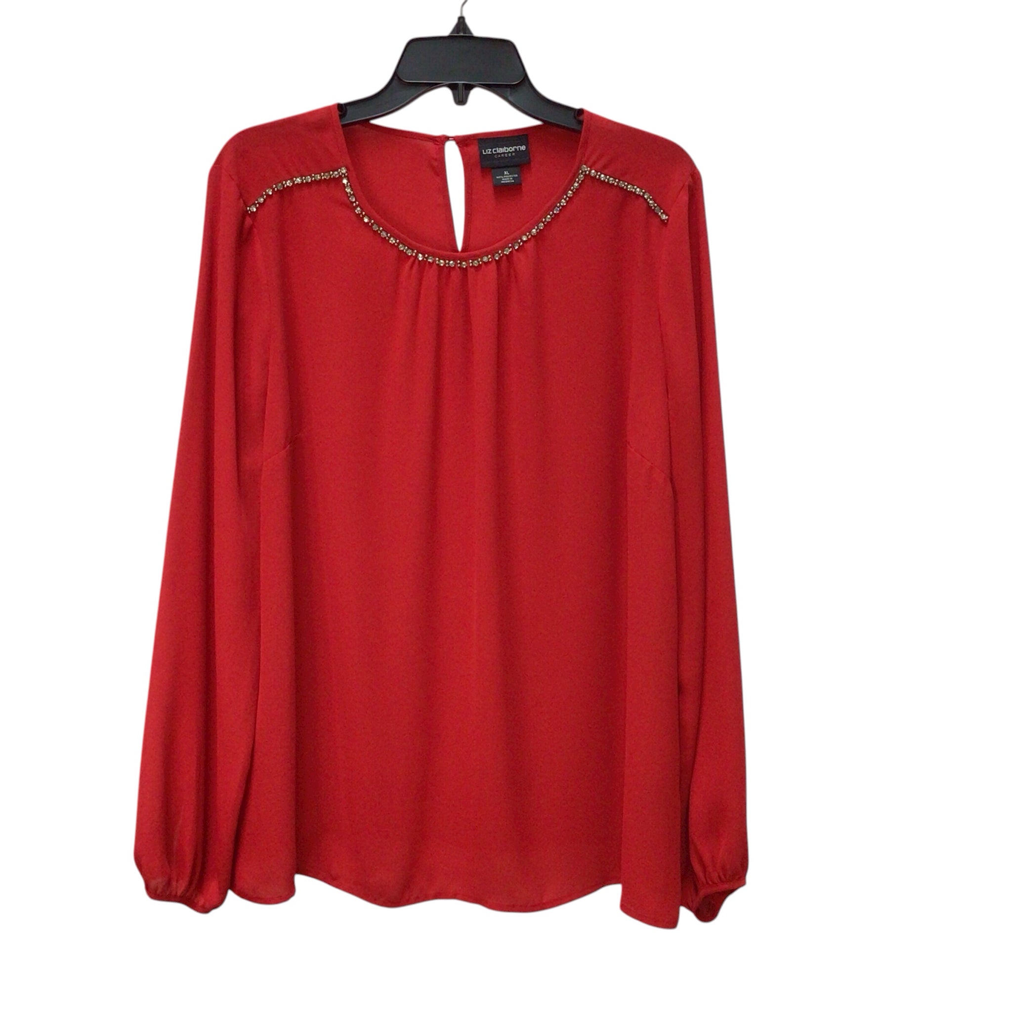 Liz Claiborne Long Sleeve Top Size XL
