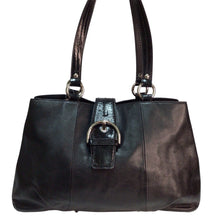 Load image into Gallery viewer, Coach SoHo East West Black Handbag