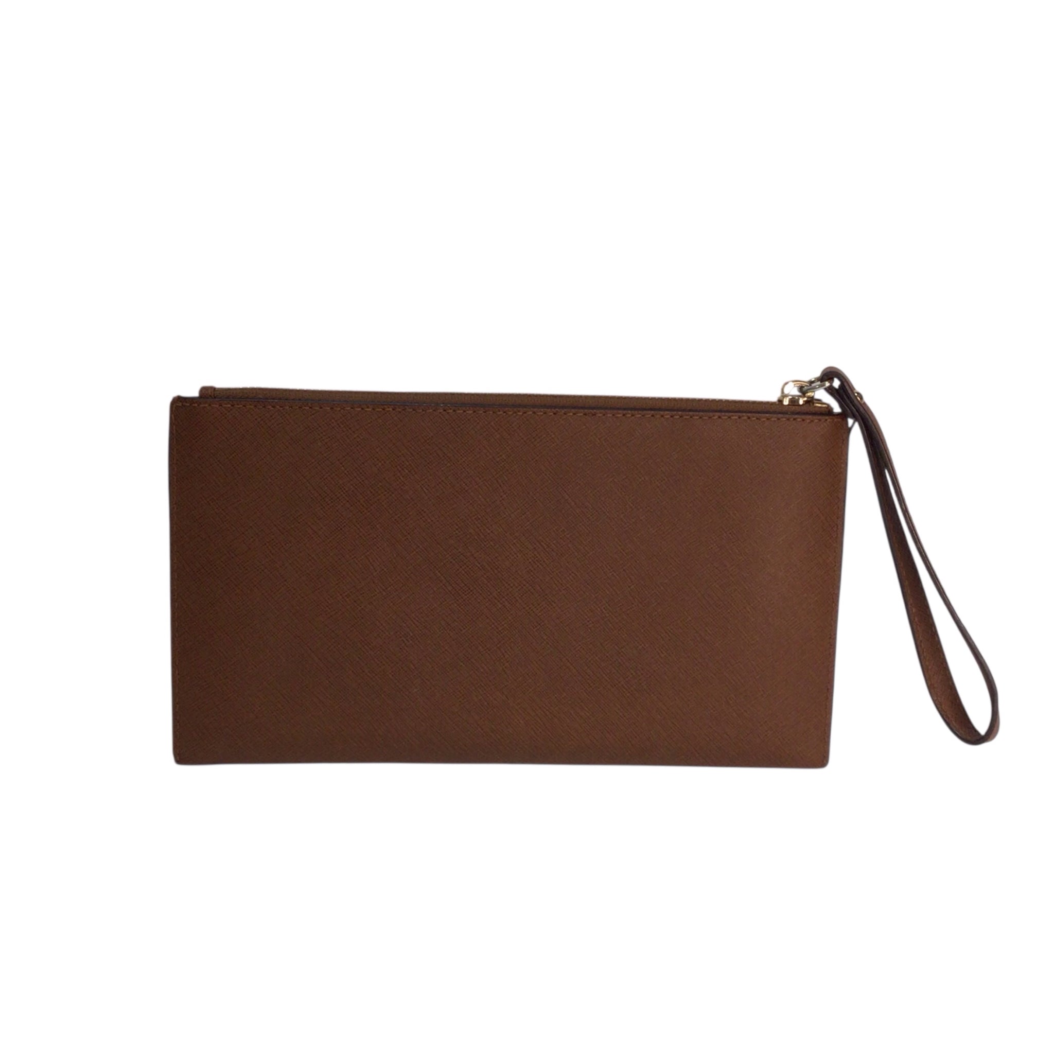 Michael Kors Large Brown Wristlet