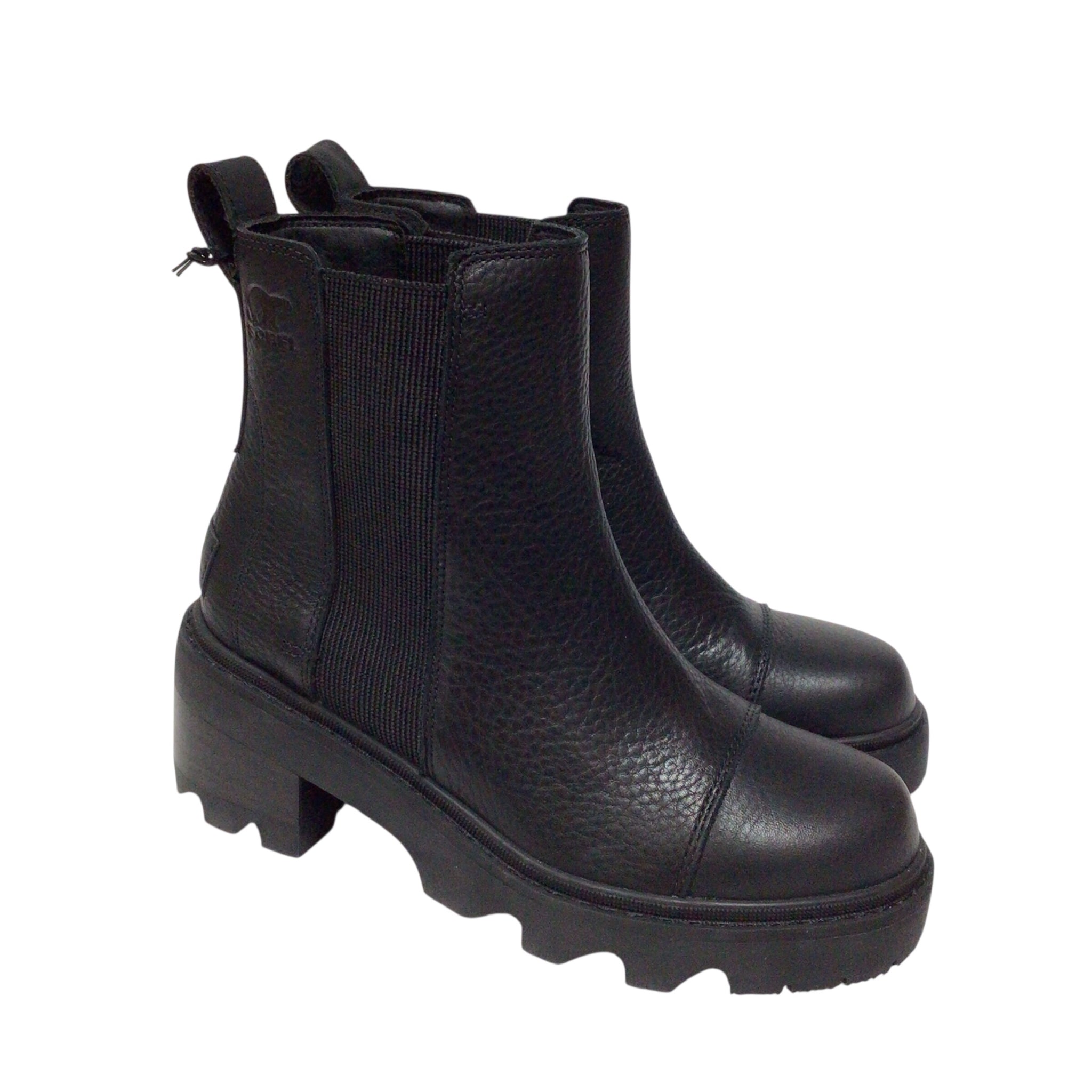 Sorel Joan Now Chelsea Black Boots Size 6.5