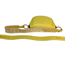 Load image into Gallery viewer, Stella McCartney Half-Moon Eco Soft Alter Napa Flap Shoulder Bag Yellow