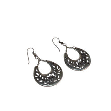 Load image into Gallery viewer, Brighton Mira Floral Laser Cut Flower Dangle Earrings