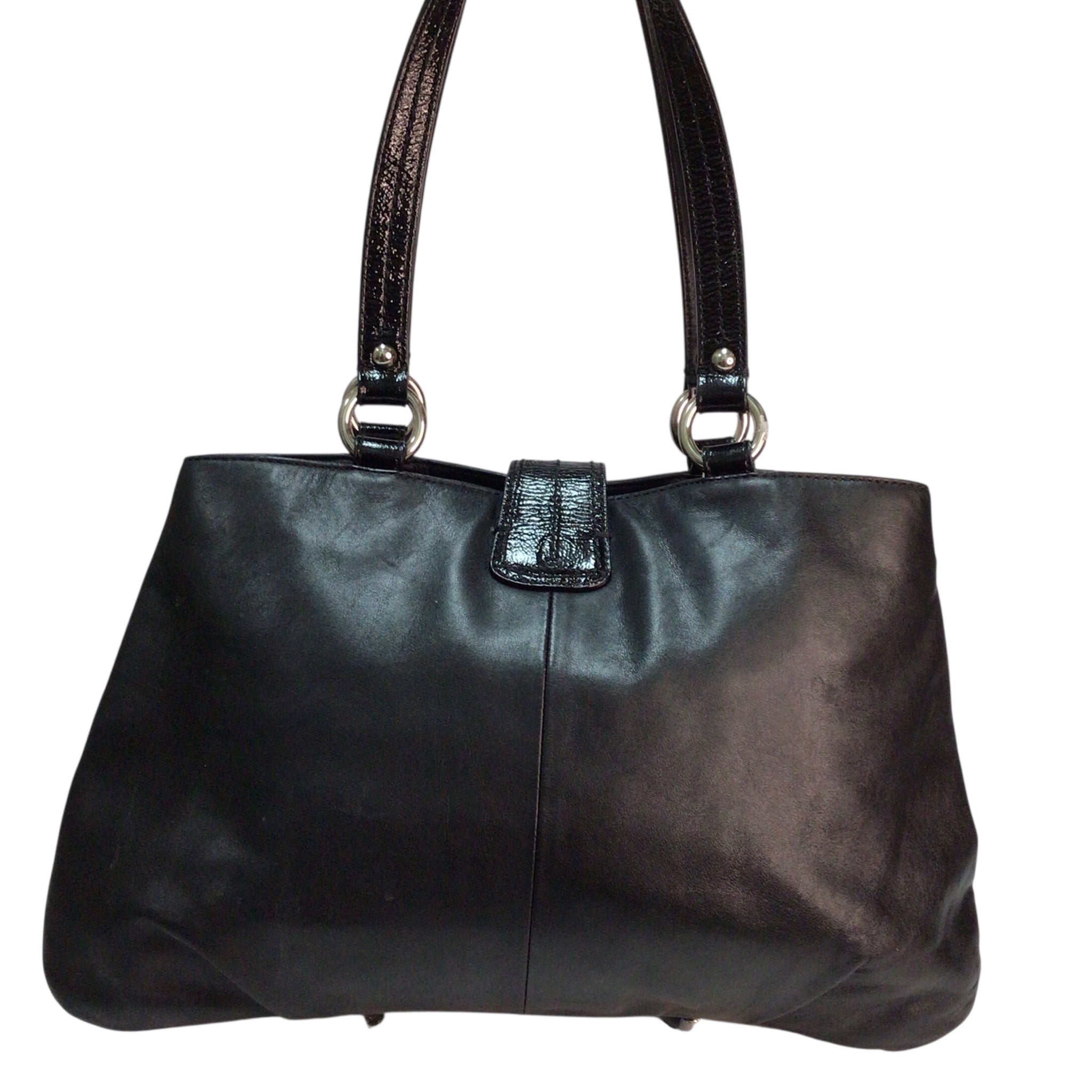 Coach SoHo East West Black Handbag