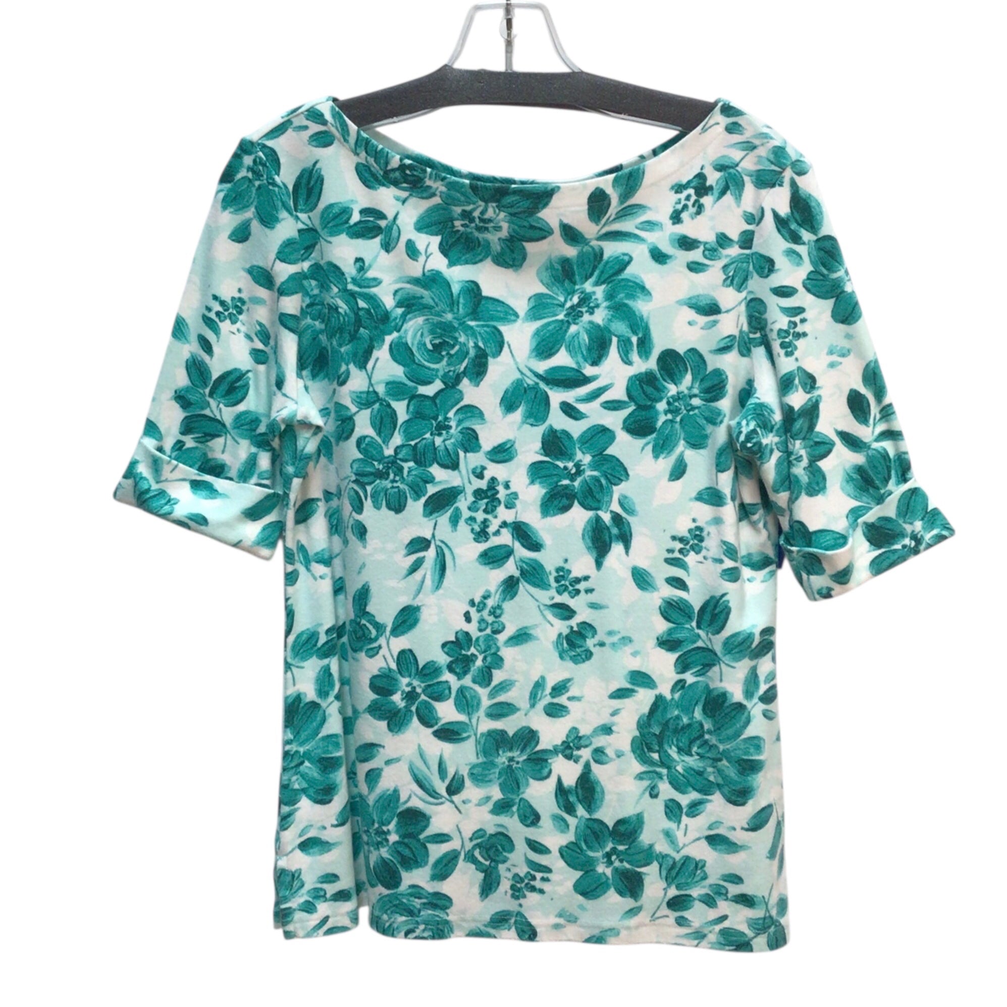 Karen Scott Short Sleeve Top Size M