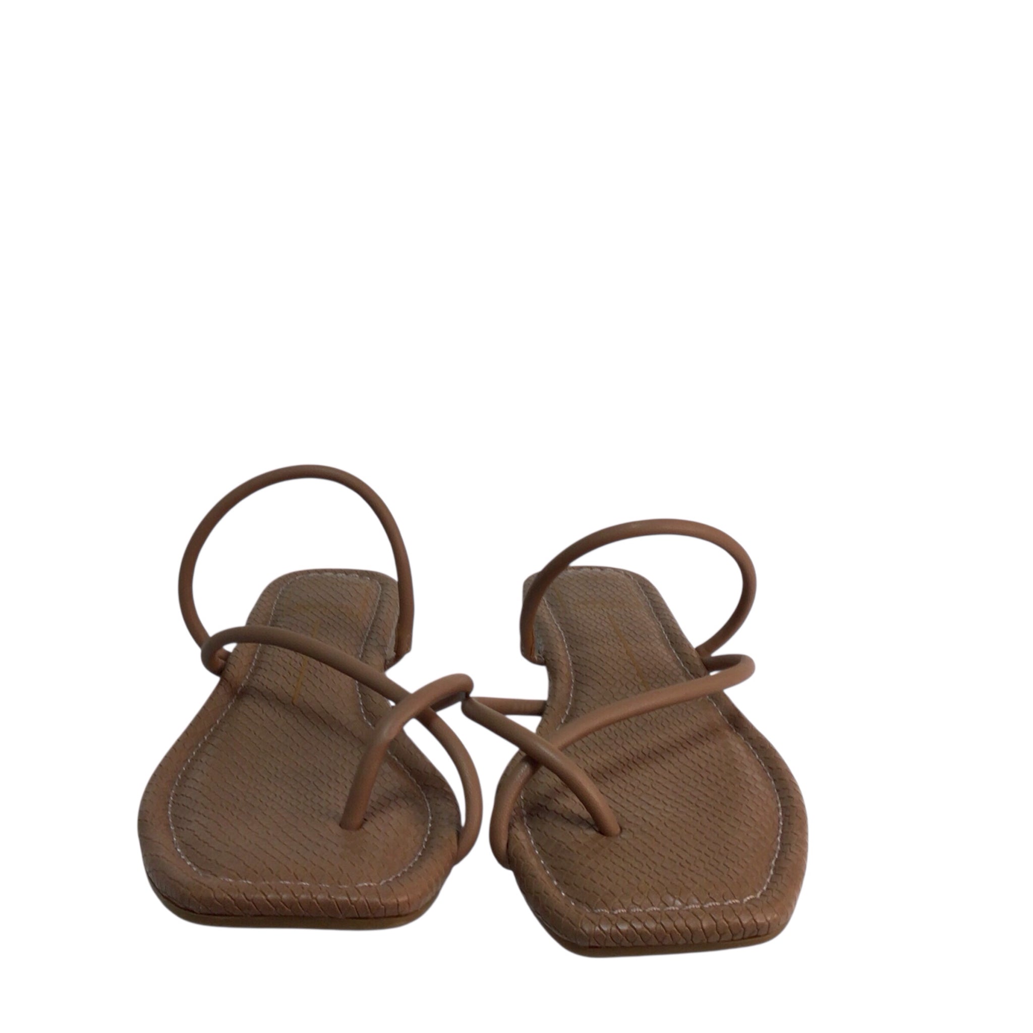 Dolce Vita Leanna Slide Sandals Tan Size 7.5