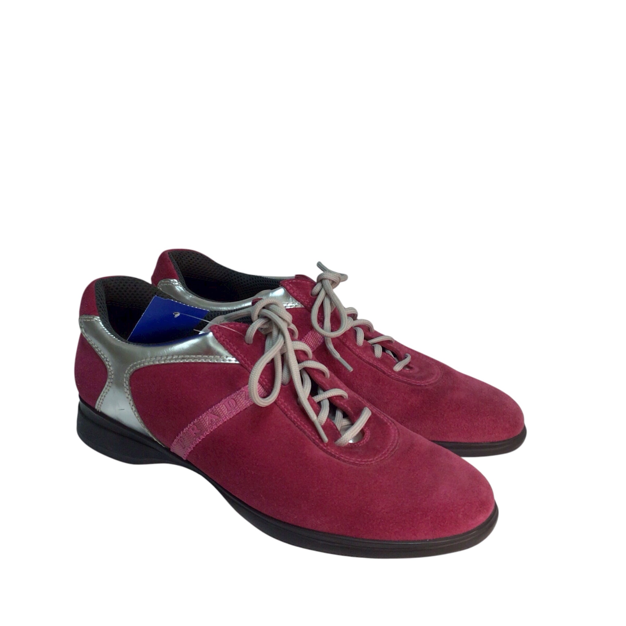 Pink Prada 3E3239 Sneakers Size 7