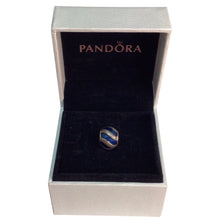 Load image into Gallery viewer, Pandora Blue and Silver Jewelry Charm