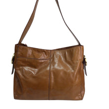 Load image into Gallery viewer, Large Brown Hobo Handbag