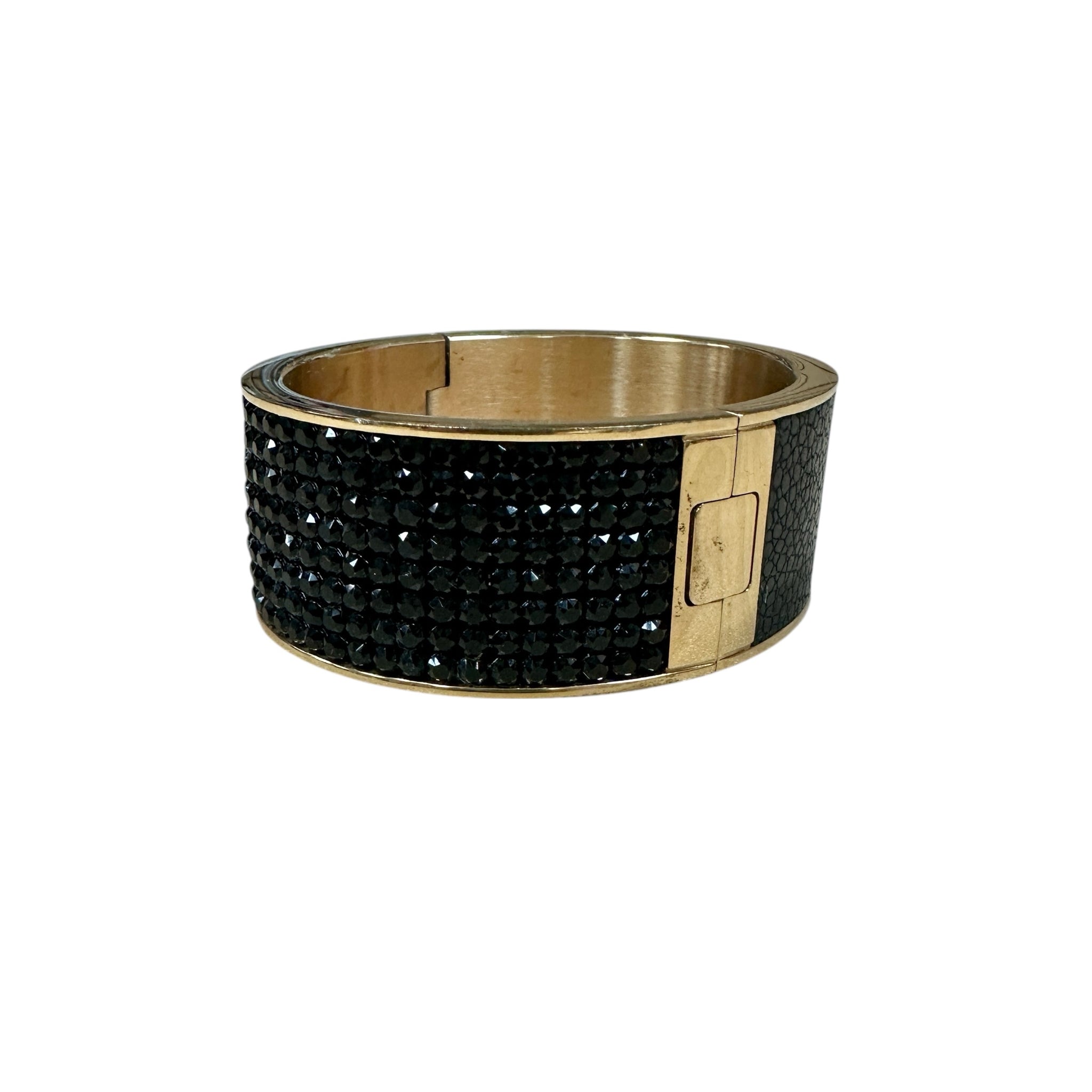 Swarovski Black & Gold Crystal Bracelet