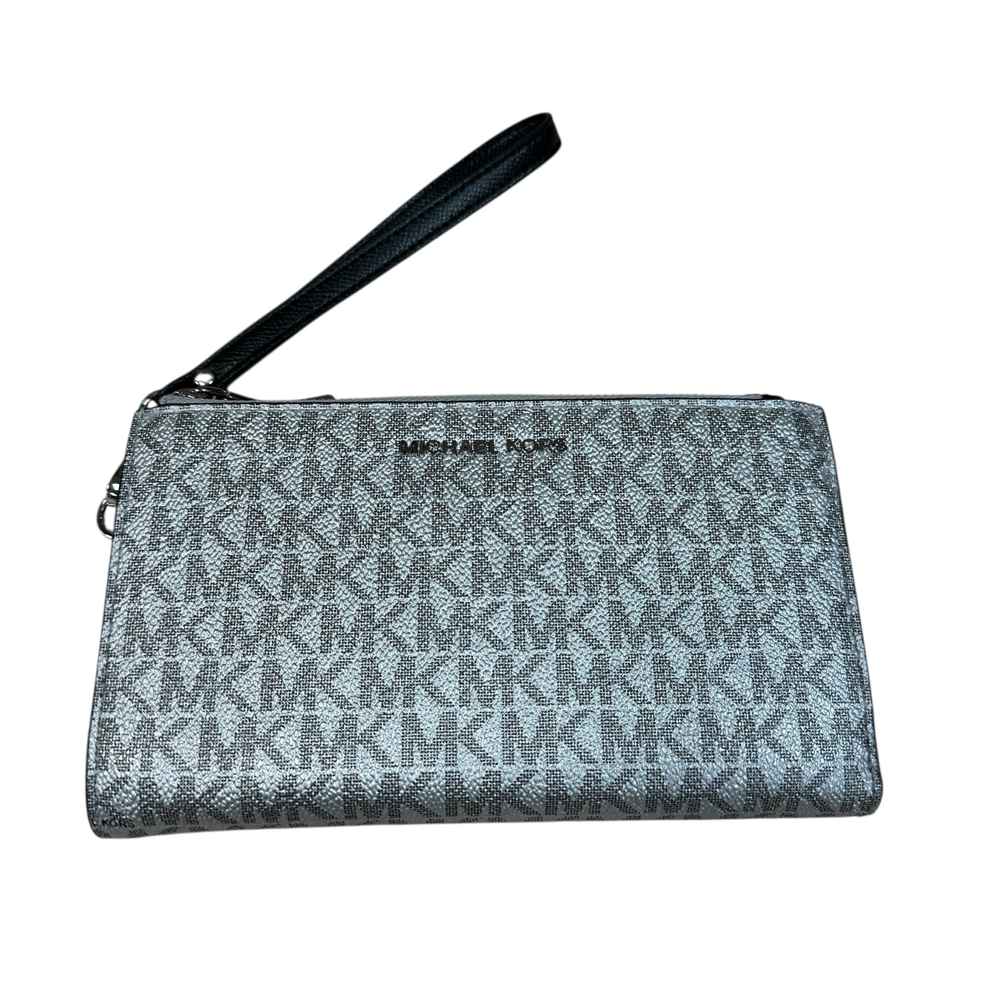 Michael Kors "Jet Set" Travel Signature Logo Smartphone Wristlet Wallet