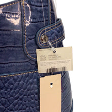Load image into Gallery viewer, Liz Claiborn Blue Leather Shoulder Bag NWT