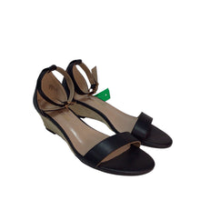 Load image into Gallery viewer, Dream Pairs Black Wedge Heels Size 8