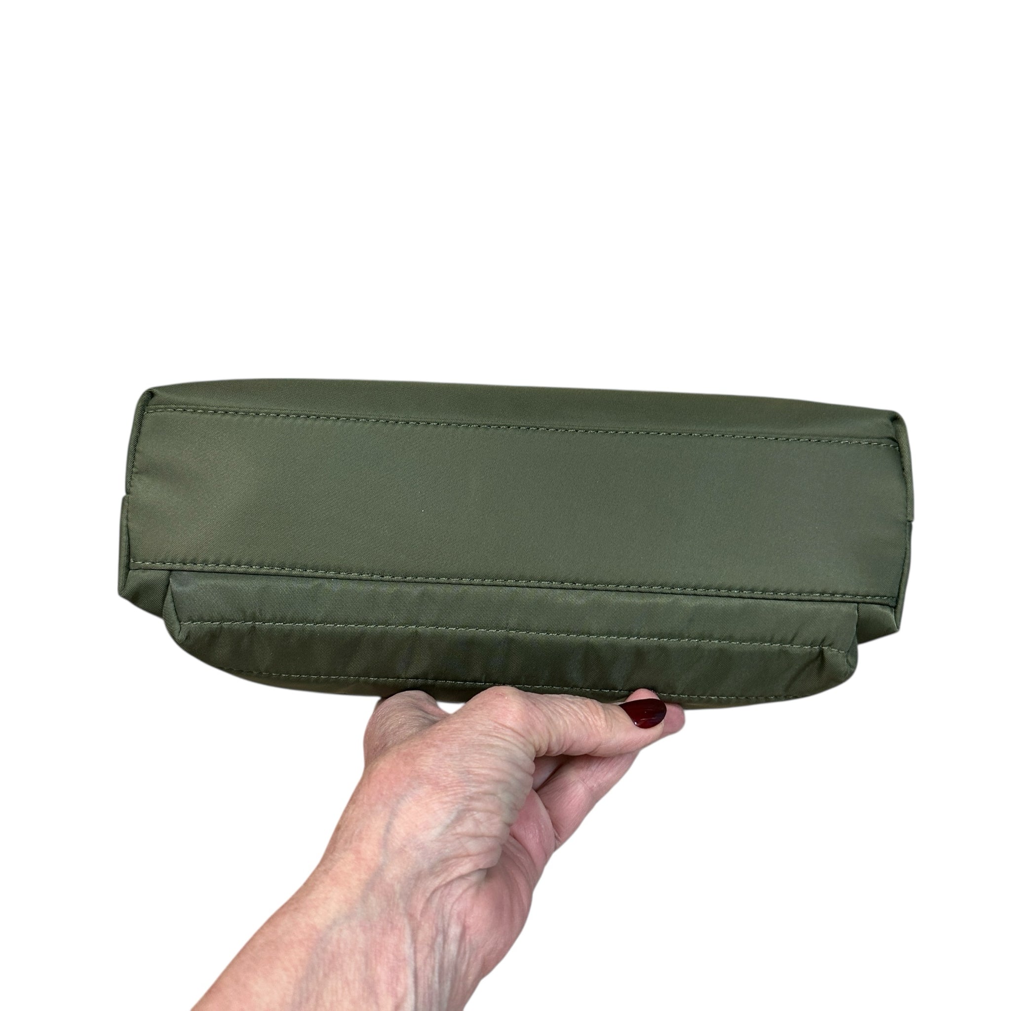 Tutilo New York Olive Green Nylon Crossbody Bag