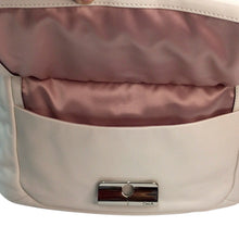 Load image into Gallery viewer, Coach White Leather Satchel Crossbody Bag