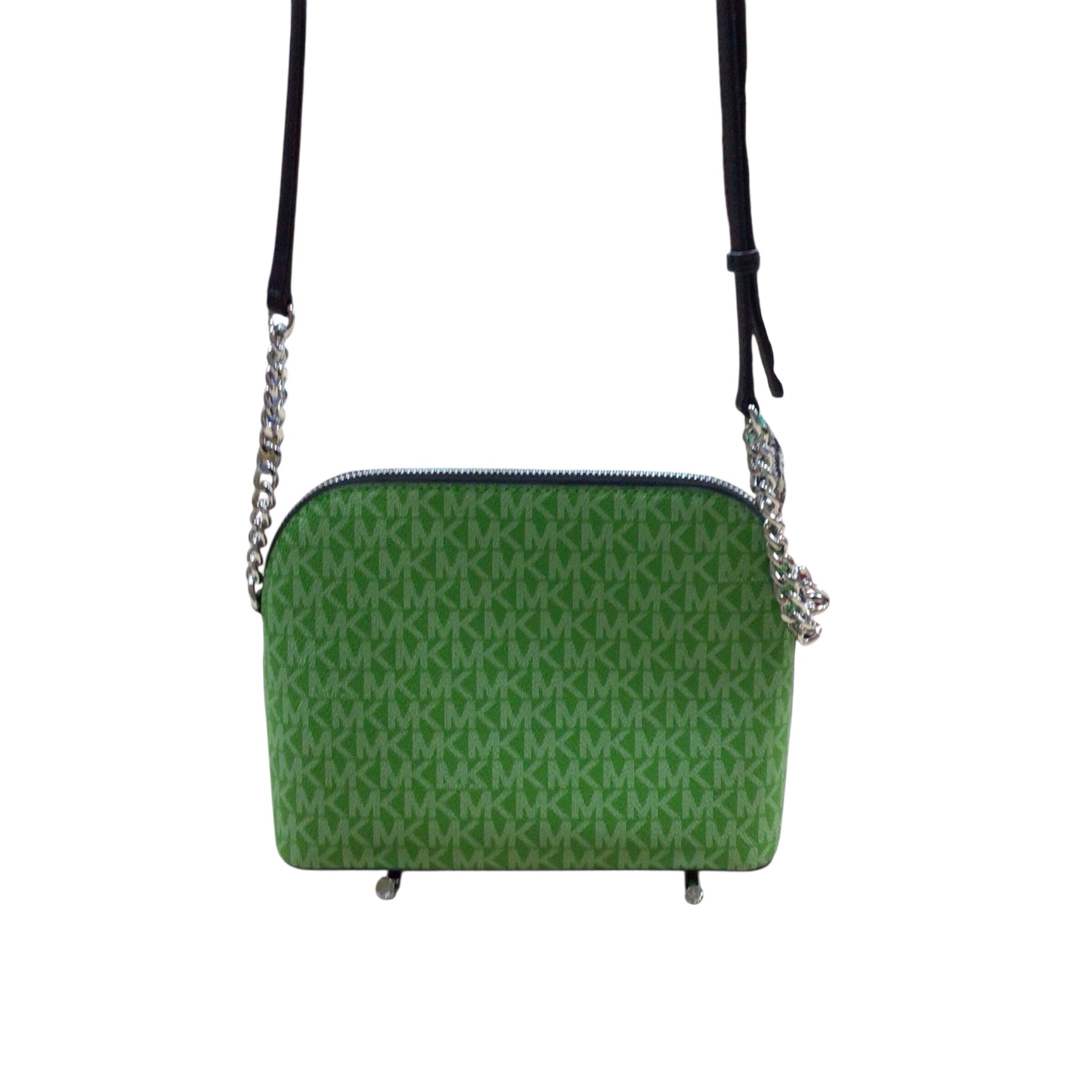 Michael Kors Signature Crossbody Bag Chain & Leather Strap