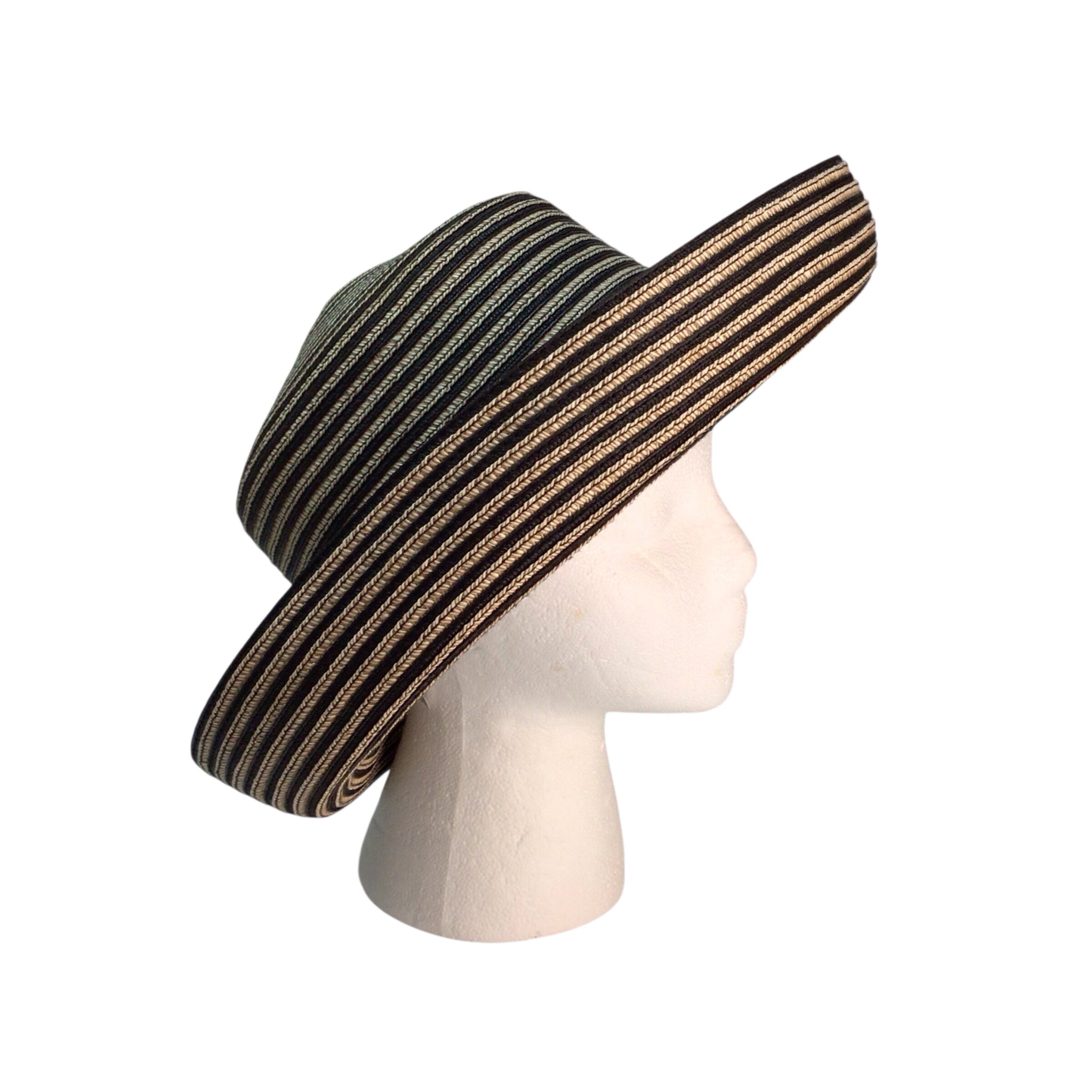 Chico's Striped Hat