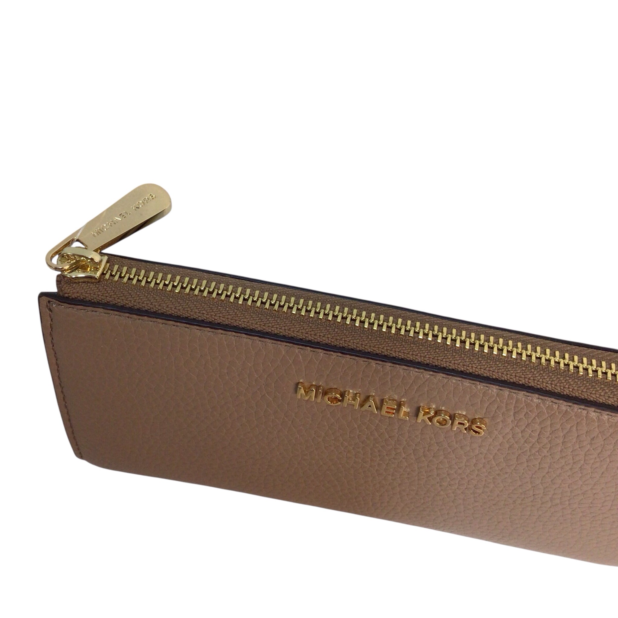 Michael Kors Tan/Beige Folded Wallet