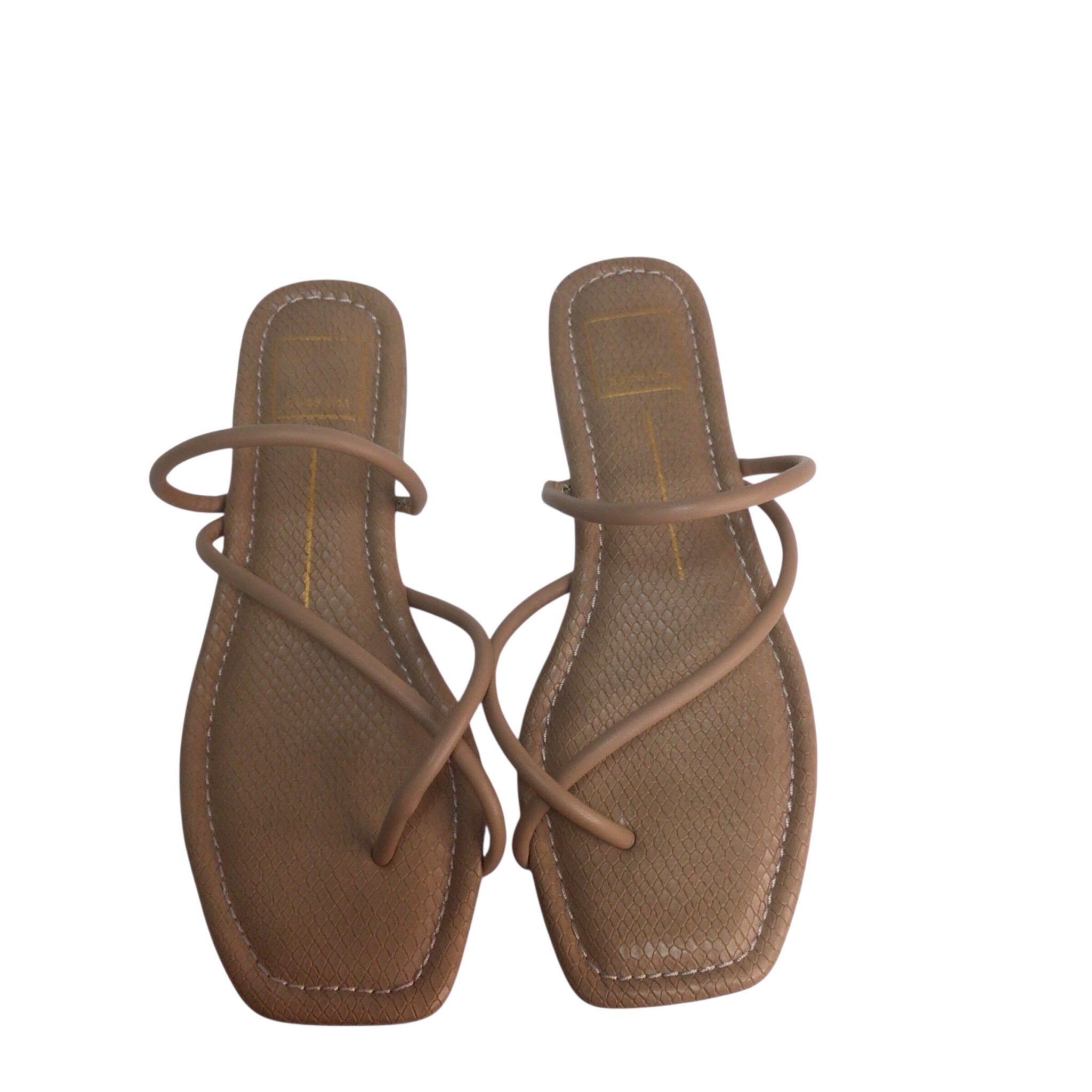 Dolce Vita Leanna Slide Sandals Tan Size 7.5