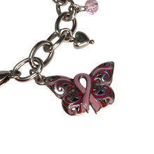 Load image into Gallery viewer, Brighton Power of Pink Breast Cancer Butterfly Bracelet NWT