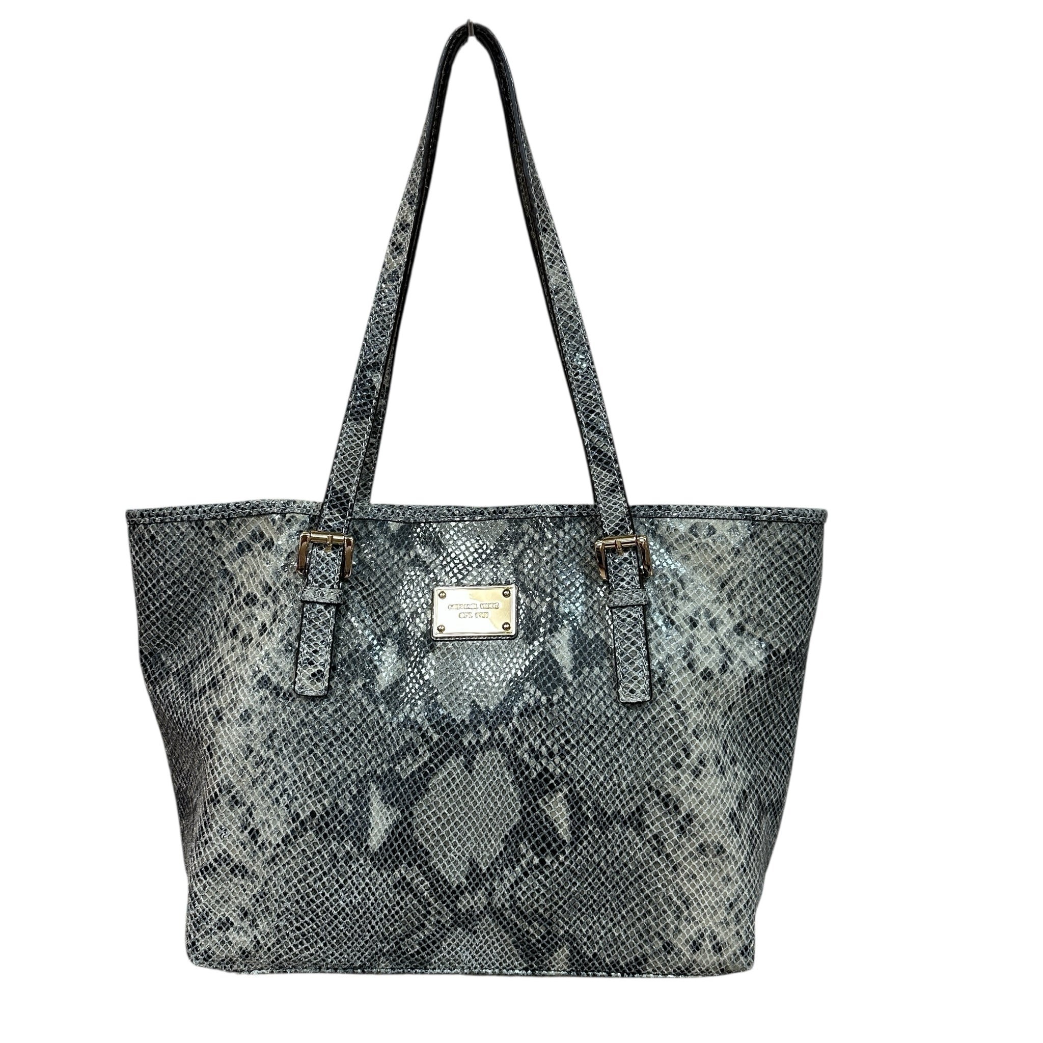 Michael Kors Jet Set Python Pattern Shoulder Bag
