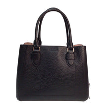 Load image into Gallery viewer, Kate Spade Medium Pebbled Leather Satchel Crossbody Bag Black