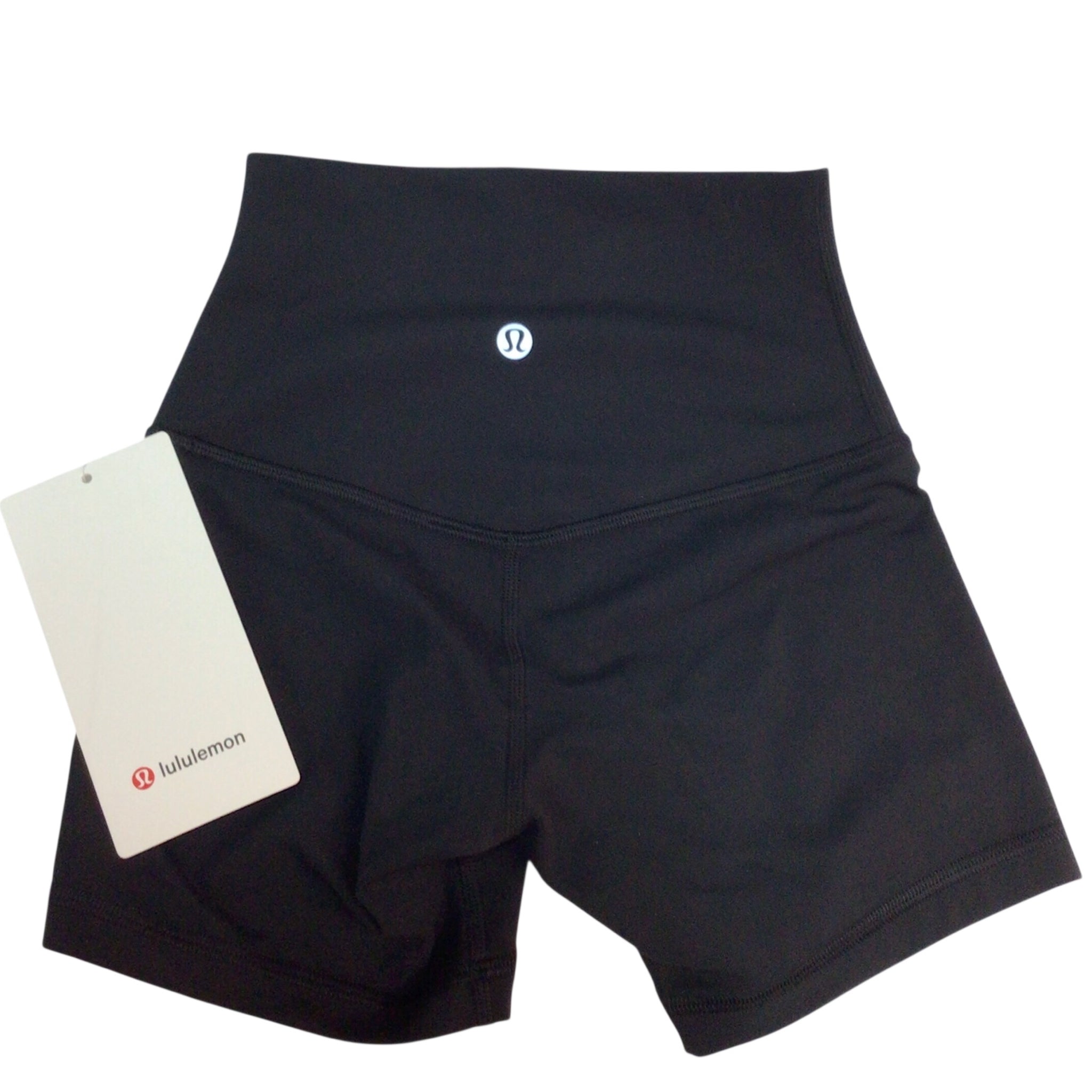 Lululemon Black Align HR 4" Short Size 0 NWT