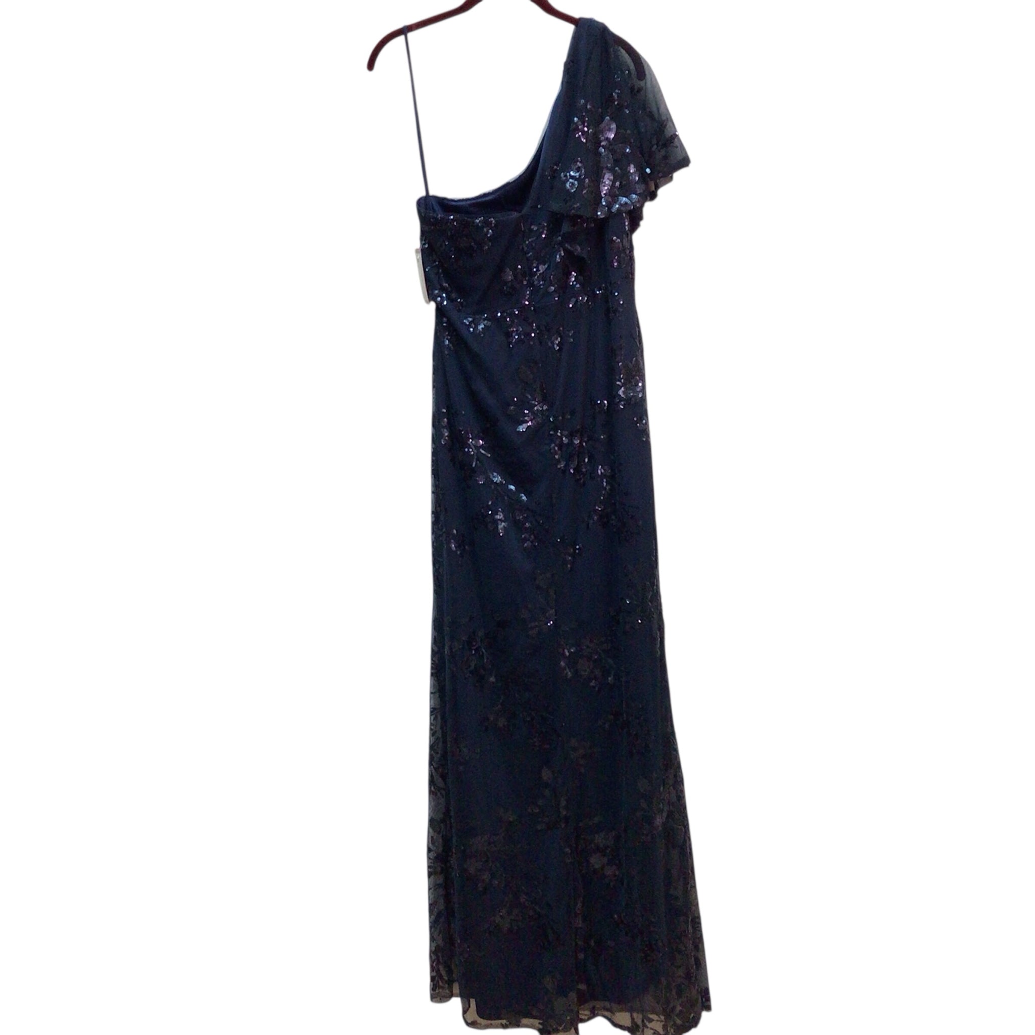 Marchesa Notte One Shoulder Evening Dress Size 12