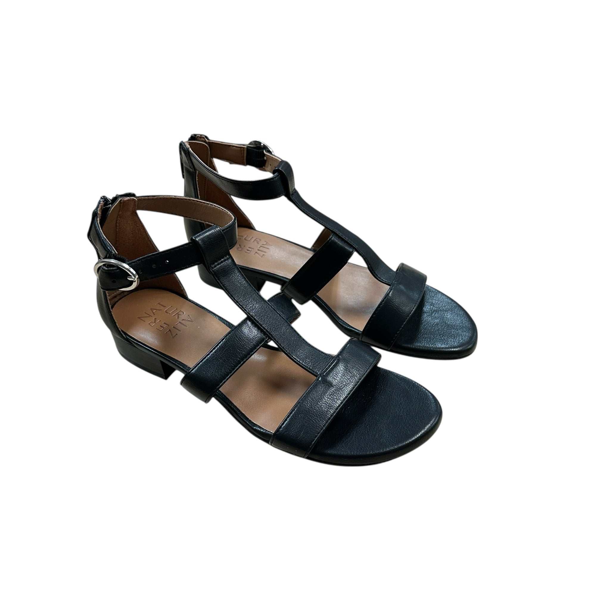 Naturalizer Size 6 Black Sandals
