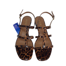 Load image into Gallery viewer, J Crew Leopard Print Sandals Size 9
