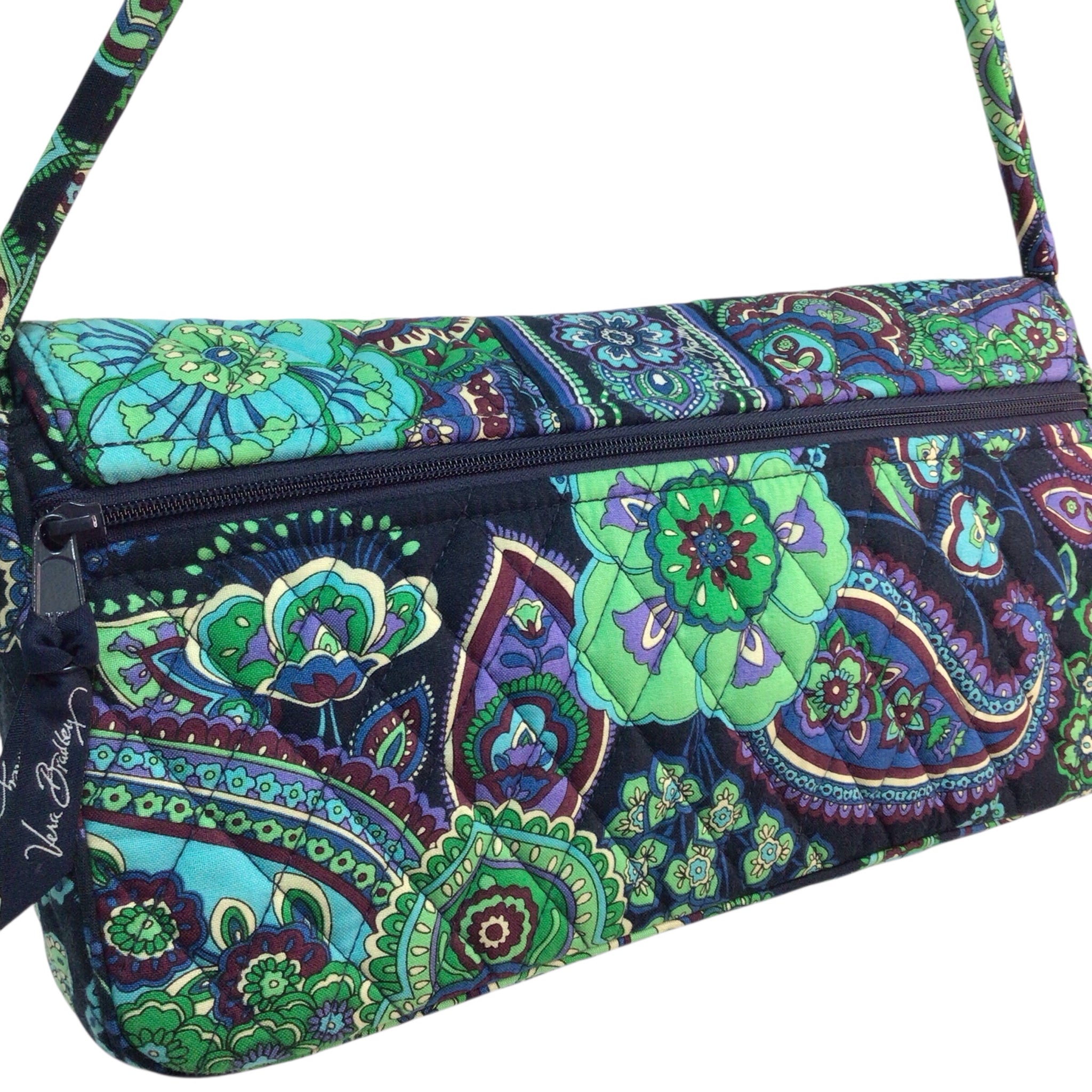 Vera Bradley Green Shoulder Bag