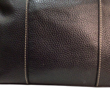 Load image into Gallery viewer, Dooney & Bourke Black Pebbled Leather Shoulder Bag