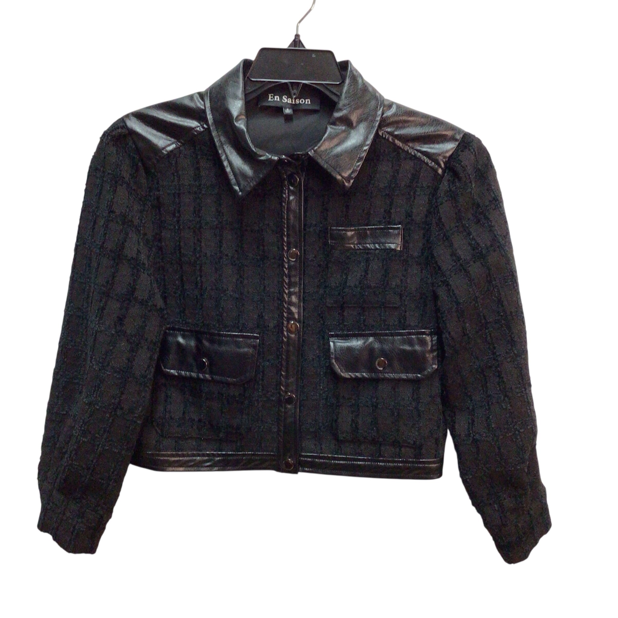 En Saison Long Sleeve Button Up Jacket Size S