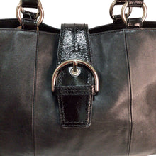 Load image into Gallery viewer, Coach SoHo East West Black Handbag