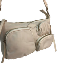 Load image into Gallery viewer, MZ Wallace Small Crossbody Satchel Cream